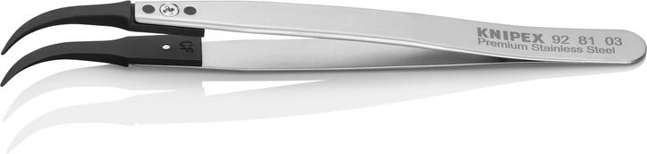 Image du produit Knipex Brucelles avec pointes interchangeables ESD