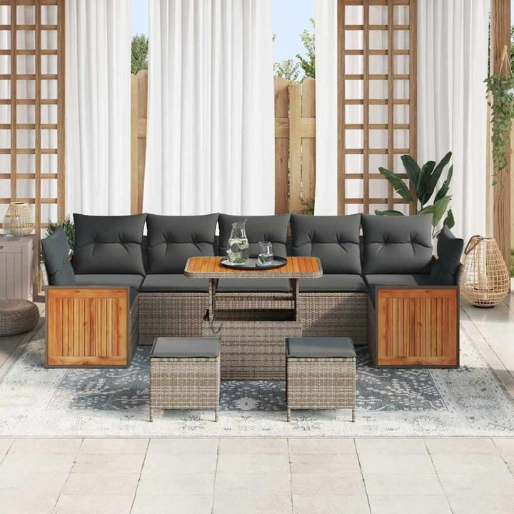 Actual product image vidaXL Garden sofa set