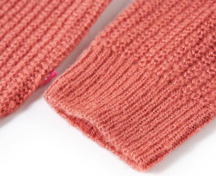 Produktbild VidaXL Kinderpullover Gestrickt Mittelrosa 128,Material: 67 (128)