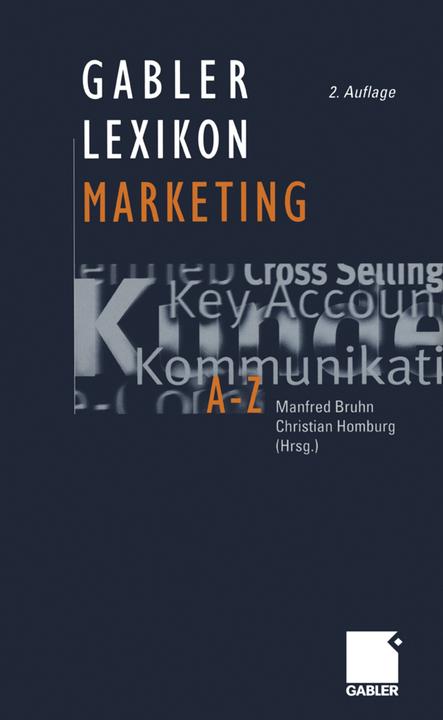 Produktbild Lexikon Marketing (Deutsch, Christian Homburg, Manfred Bruhn, 2014)