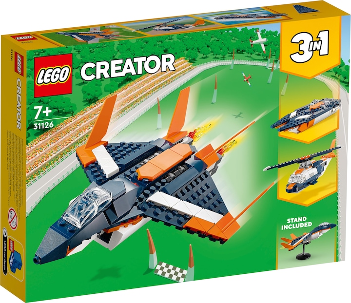 Produktbild LEGO Überschalljet (31126, LEGO Creator 3-in-1)