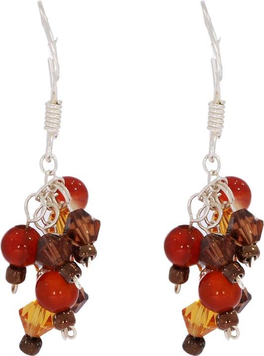 Actual product image Luxxos Set necklace earrings and bracelet with quartz (925 Sterling silver)