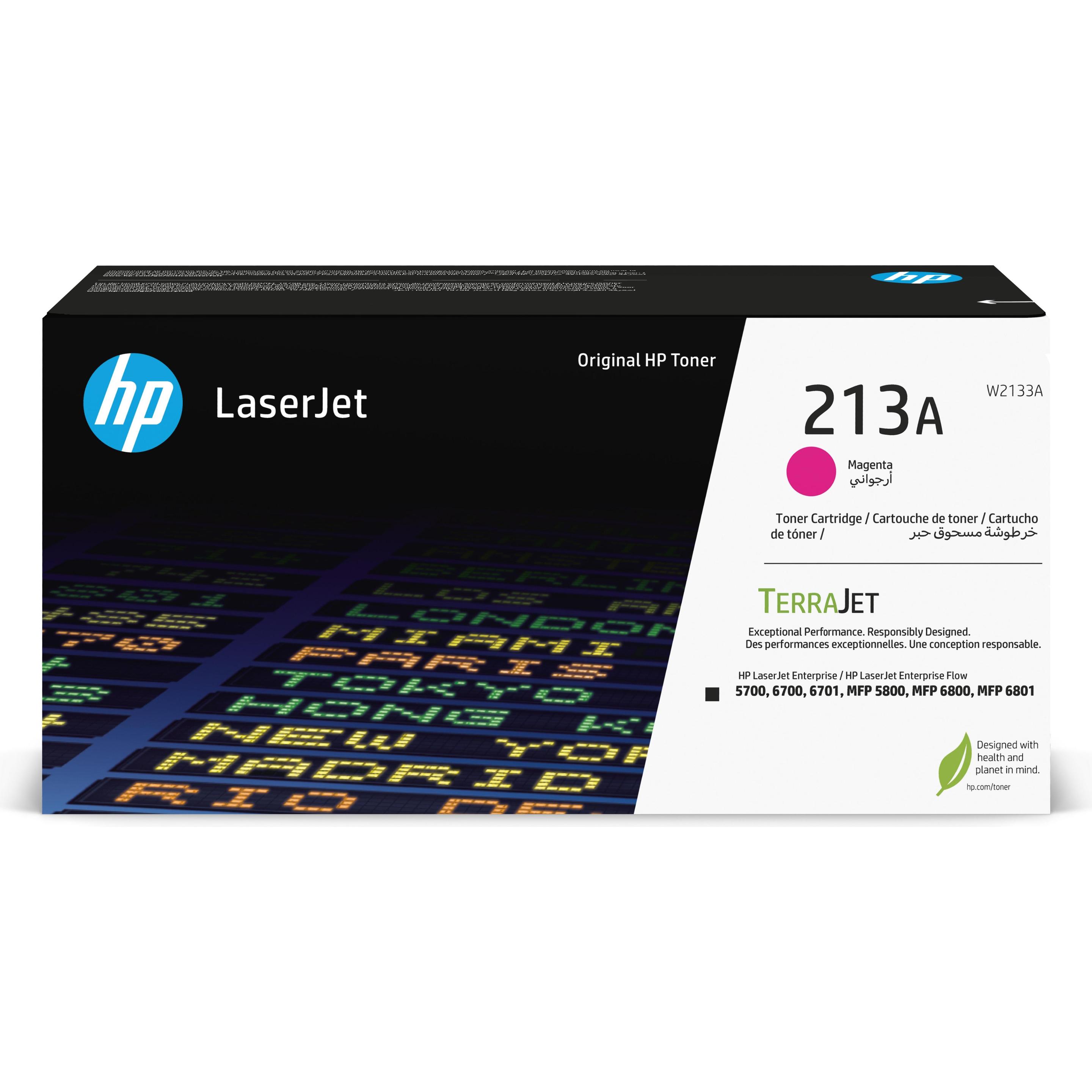 HP, Toner, 213A Magenta Original LaserJet-Tonerkartusche, 3000 Seiten, Magenta, 1 Stück(e) (M)