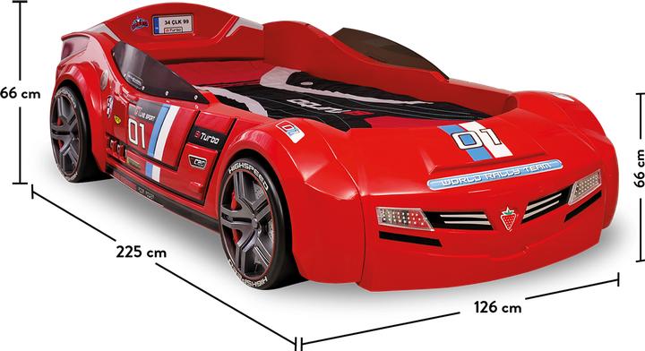 Produktbild Cilek Autobett Biturbo (90 x 195 cm)