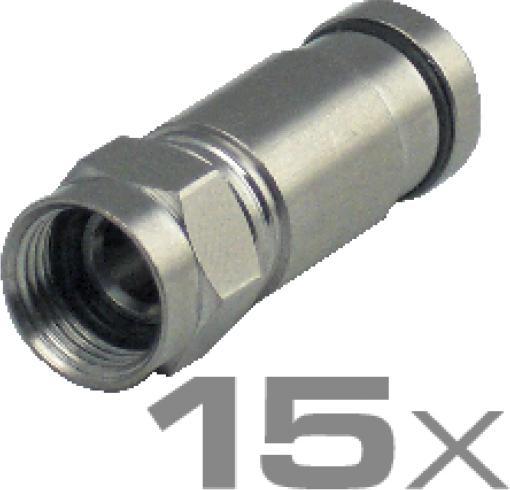Produktbild Schwaiger Verpressstecker-Montage-Set Ge (120 dB)