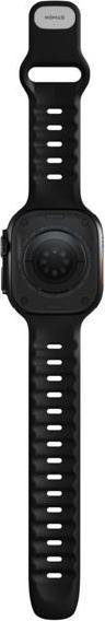 Actual product image Nomad Tempo Band 49mm Black (22 mm, compression moulded, PFAS-free FKM fluoroelastomer)