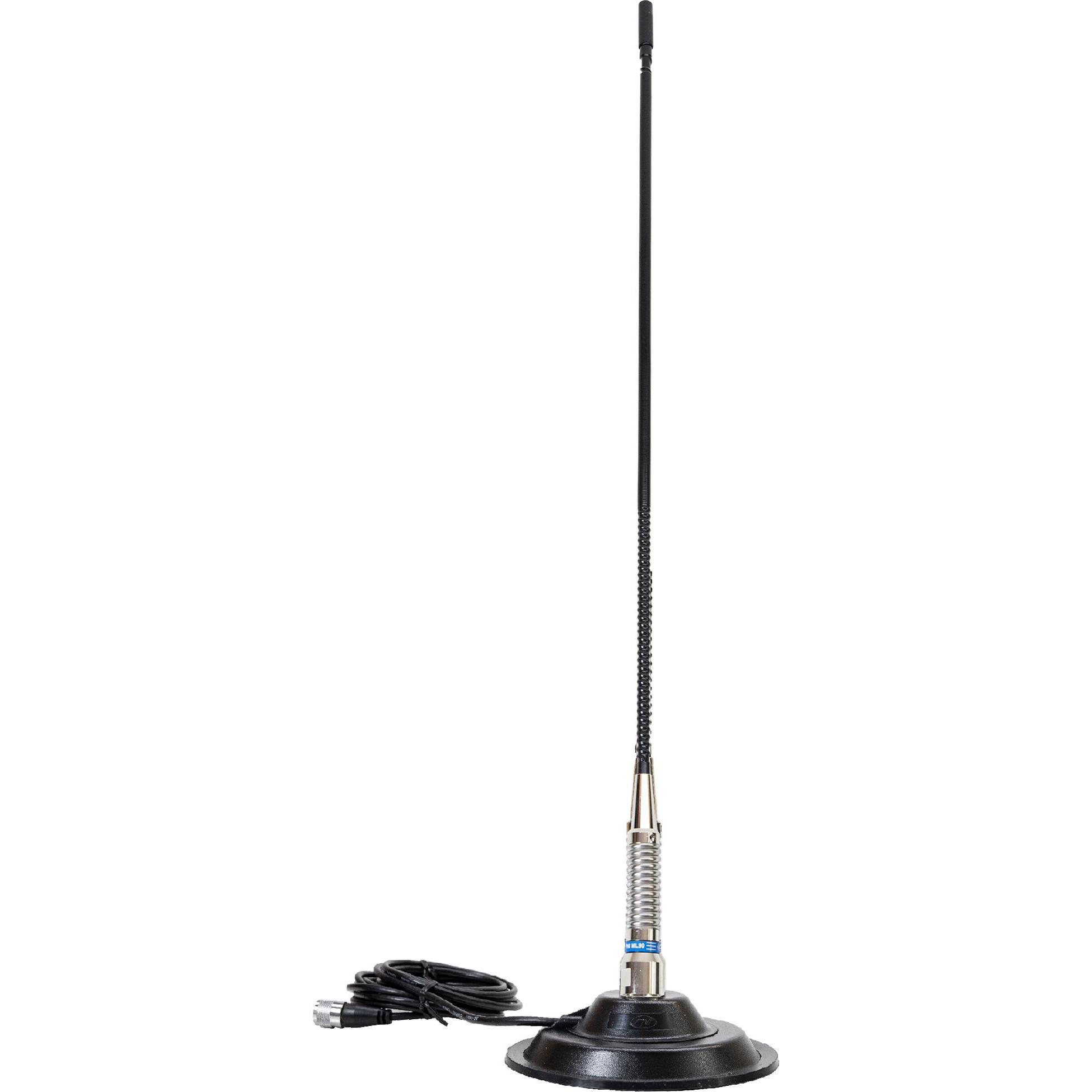 PNI, Auto Antenne, CB-Antenne ML90 26-30 MHz, 75 cm, 150 W, mit Magnetfuss 145 cm im Lieferumfang enthalten