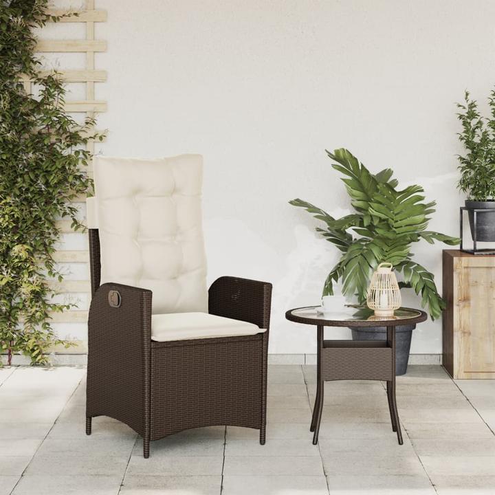 Produktbild vidaXL Gartensessel verstellbar