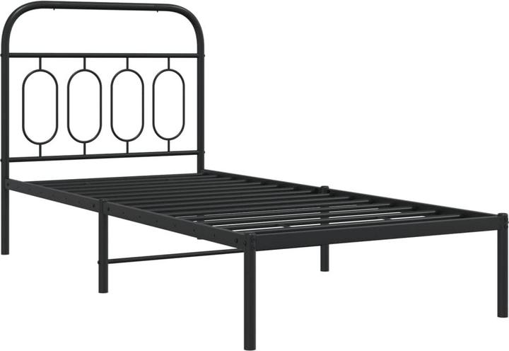 Actual product image VidaXL Bed frame with headboard (180 x 200 cm)