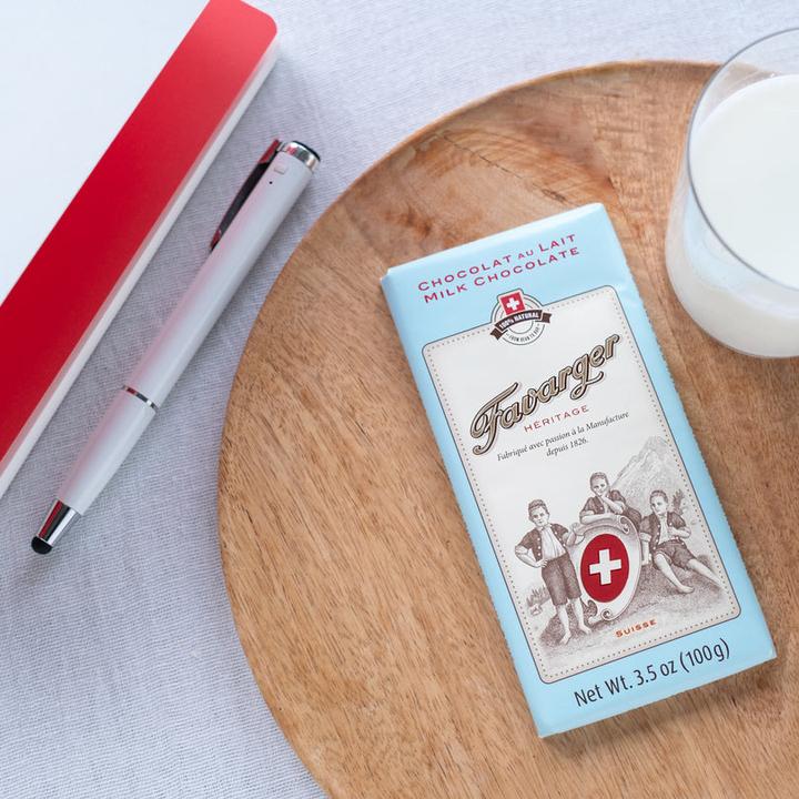 Actual product image Favarger Chocolat au lait (100 g)