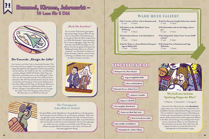 Actual product image Die 80er Jahre - Das grosse Wimmelbuch von Walkman bis Wimbledon (German, Marian Meinhardt-Schönfeld, 2024)