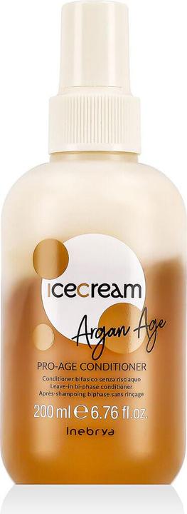 Image du produit Inebrya Ice Cream Conditionneur biphasé Pro-Age à l'huile d'argan 200Ml (200 ml)