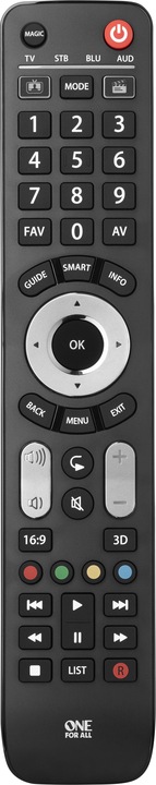 One for All Évolution 4 (Télécommande universelle, Infrarouge)