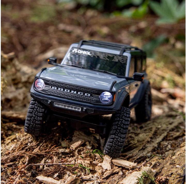 Image du produit Axial Rock Crawler SCX30 Ford Bronco 1:30 RTR Grau (RTR Prêt à fonctionner)