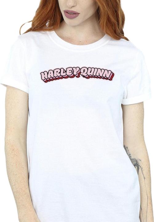 Produktbild Batman Harley Quinn Logo Baumwolle Boyfriend TShirt (XL)
