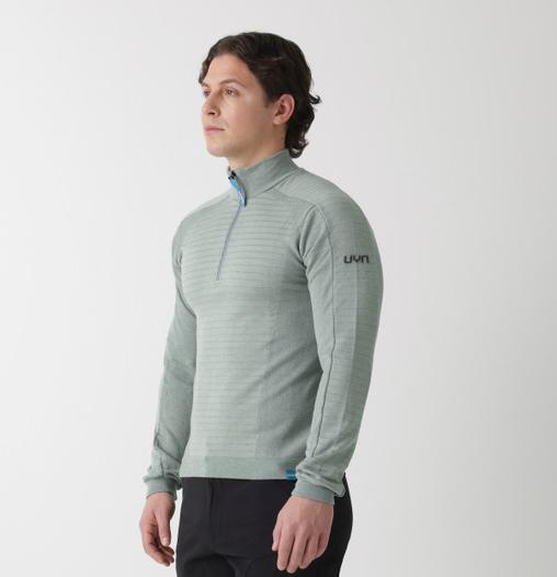 Actual product image UYN Sweatshirt Mit Reissverschluss Ego Merino (L)
