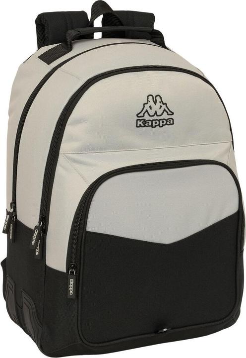 Produktbild Kappa Schulrucksack Grey Schwarz Grau 32 x 42 x 15 cm