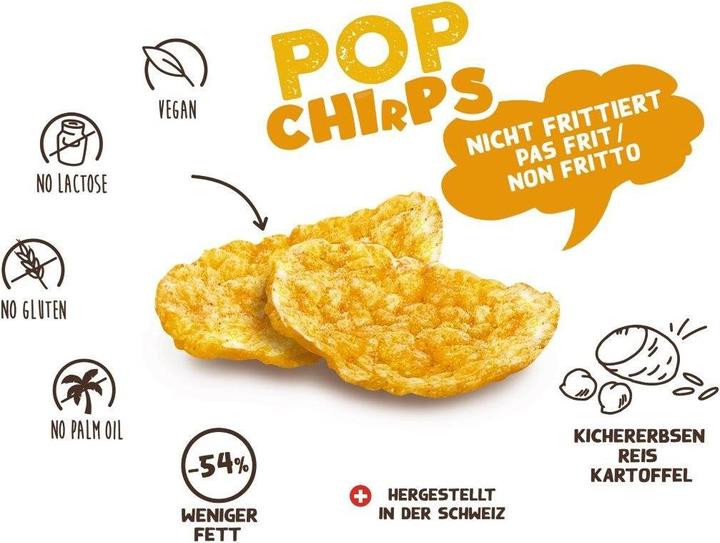 Immagine prodotto Chirpies Pop Chirps PAPRIKA Scatola di snack ai ceci (85 g)