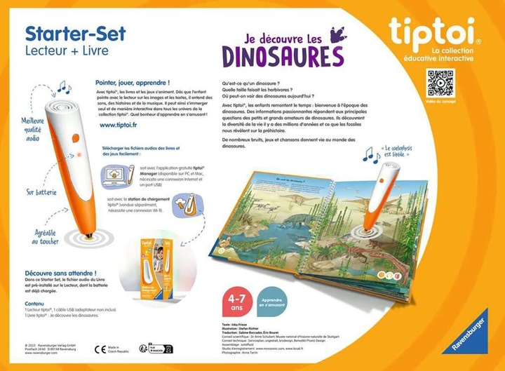 Produktbild tiptoi Coffret Les dinosaures, f (Französisch)