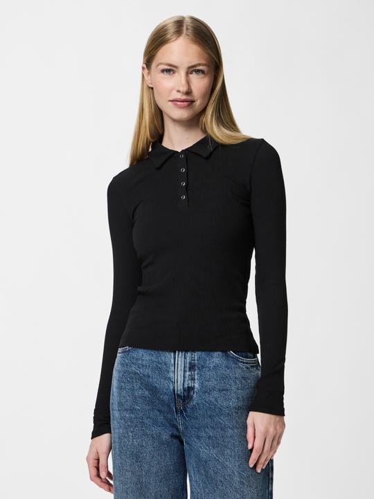 Produktbild Pieces PCKITTE Polohemd aus Strick (XS)