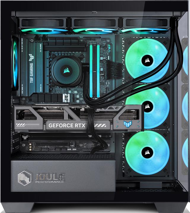 Actual product image Joule Performance Gaming PC ICUE LINK RTX5070TI U7 32GB 2TB L1143766 (2000 GB, 32 GB, Intel Core Ultra 7 265, GeForce RTX 5070 Ti)