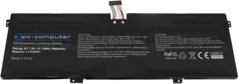 Actual product image Lenovo FRU Yoga930 CP/C L17C4PH1 (4 Cells)