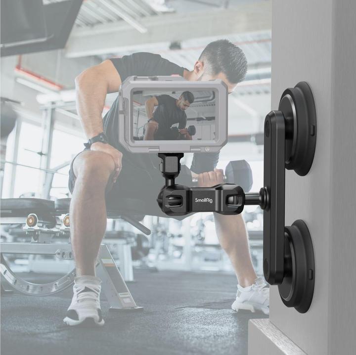 Actual product image SmallRig Dual Magnetic Suction Cup Mounting Support Kit for Action Cameras 4467