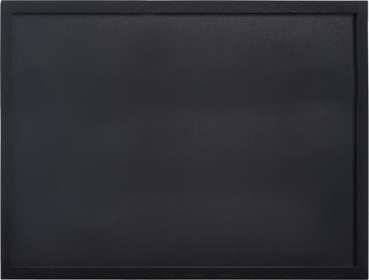 Actual product image Securit Chalkboard WOODY, with wooden frame, black (60 x 80 cm)