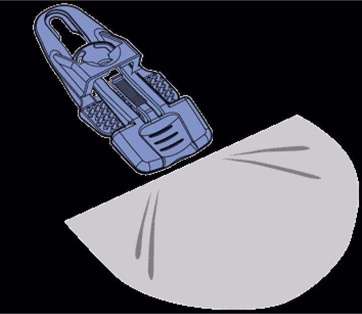 Immagine prodotto Adam Hall MIDI CLIP BIANCO Morsetto bianco