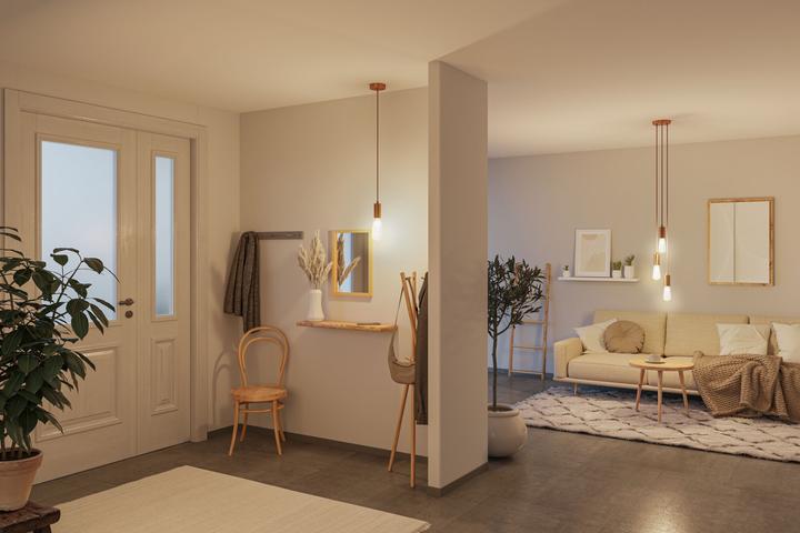 Produktbild Paulmann White Lampion Kolben ST64 (E27, 400 lm, 1x)
