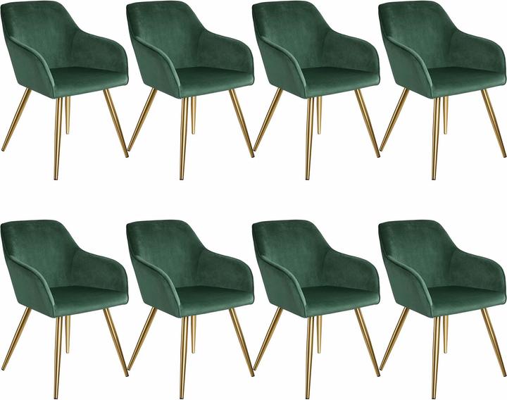 Dark green, Gold