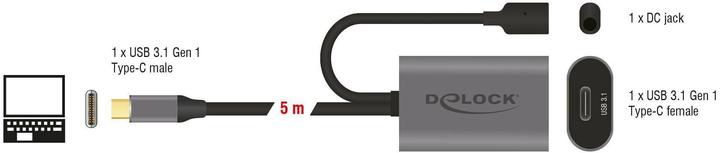 Produktbild Delock USB 3.0-Verlängerungskabel C - C (5 m, USB 3.1)