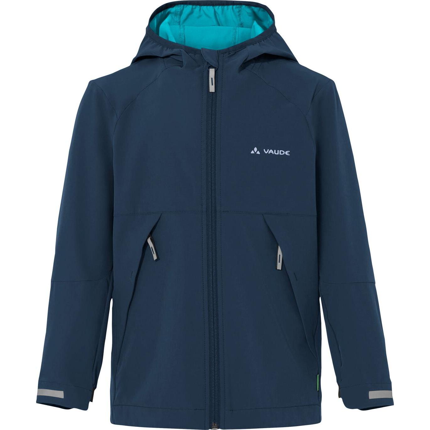 Vaude, Unisex, Velojacke, Kid's Moab Stretch Jacket (104), Blau, 104