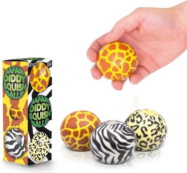 Norimpex Set mit drei Safari-Stressbällen