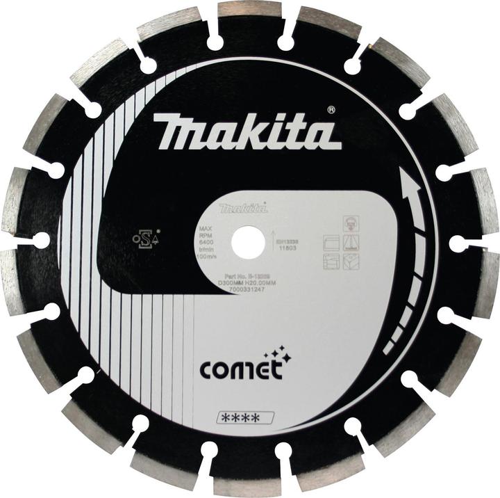 Actual product image Makita Diamond shear 300x20 Asphalt