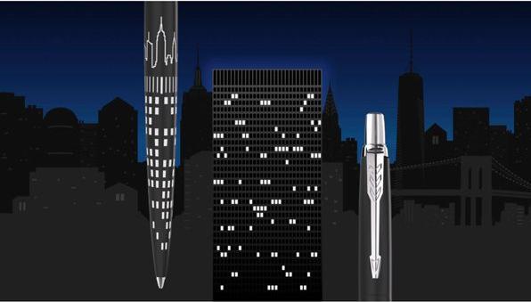 Produktbild Parker Pen Parker Jotter SE New York City Kugelschreiber M (Schwarz, 1 x)