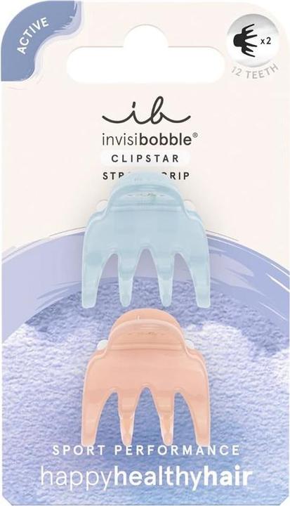 Produktbild Invisibobble Clipstar Gym Buddy Hair Clip Set - 2 Small Non-Slip Hair Claws (2 Stk.)