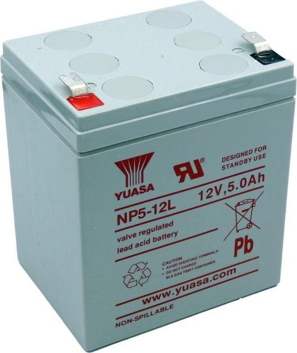 Immagine prodotto Yuasa Batteria UPS NP5-12L 12V 5Ah