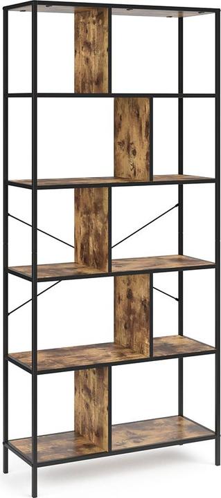 Antikholz, Eiche Rustikal, Schwarz