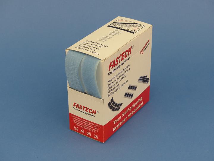 Image du produit Fastech Klettband-Box Hellblau (25 mm)
