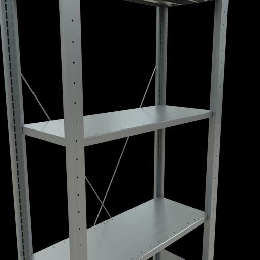 Actual product image Schulte Lagertechnik MULTIplus150 basic racking system with cross braces