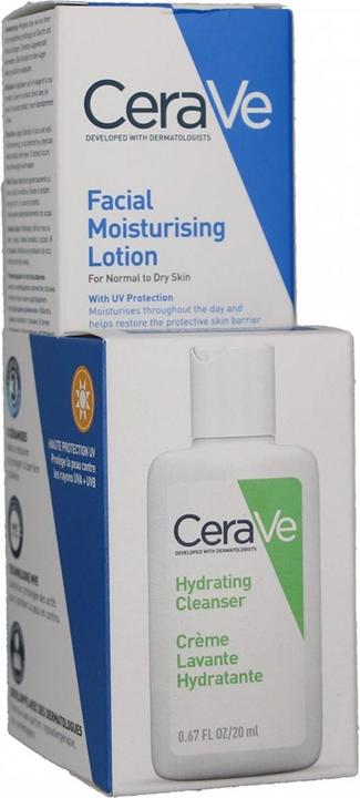 CeraVe Hydrating Set For Normal To Dry Skin (Gesichtspflege Set)