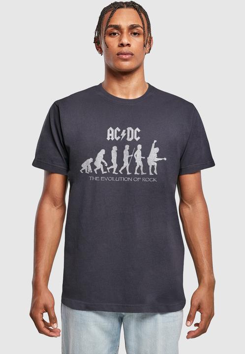 Produktbild Merchcode ACDC - Evolution Of Rock T-Shirt - 165705 (XXL)