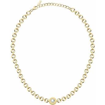 Trussardi - T-Logo Fashion Gold Plated Necklace TJAXC105, Handykette, Gold
