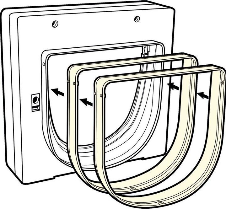 Actual product image PetSafe Katzenklappe (Manual cat flap)