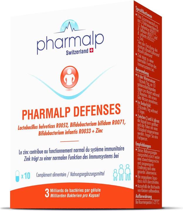 Produktbild Pharmalp DEFENSES Kaps (10 Stück, Kapseln, 15 g)