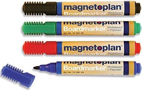 Immagine prodotto Magnetoplan Lavagna e pennarelli per lavagna a fogli mobili (4 x)