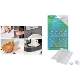 3M, Möbelgleiter + Schutzpuffer, Schutzpuffer - Mix (Anschlagdämpfer, 42 Stück)