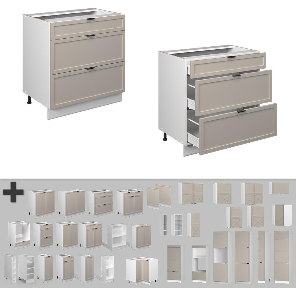 Vicco, Regal, Küchenunterschrank Fame-Line