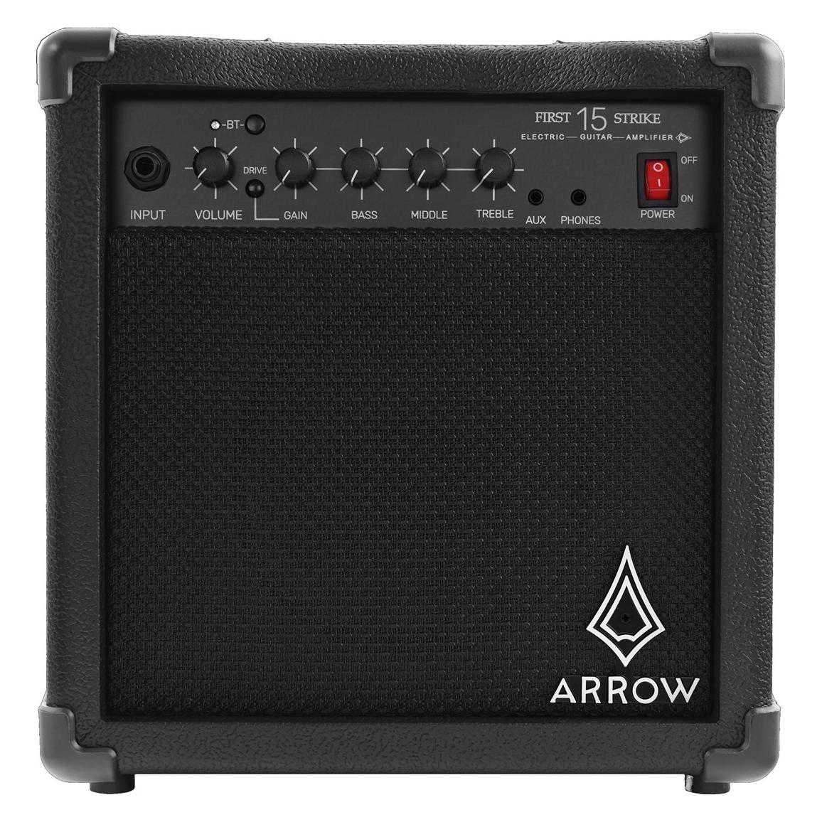 Arrow First Strike 15W - Wzmaciacz gitarowy (Gitarre, 15 W) (FIRSTSTRIKE15)